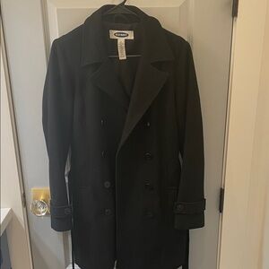 Old Navy Classic Black Coat
